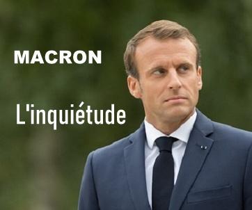 Macron - L'inquiétude